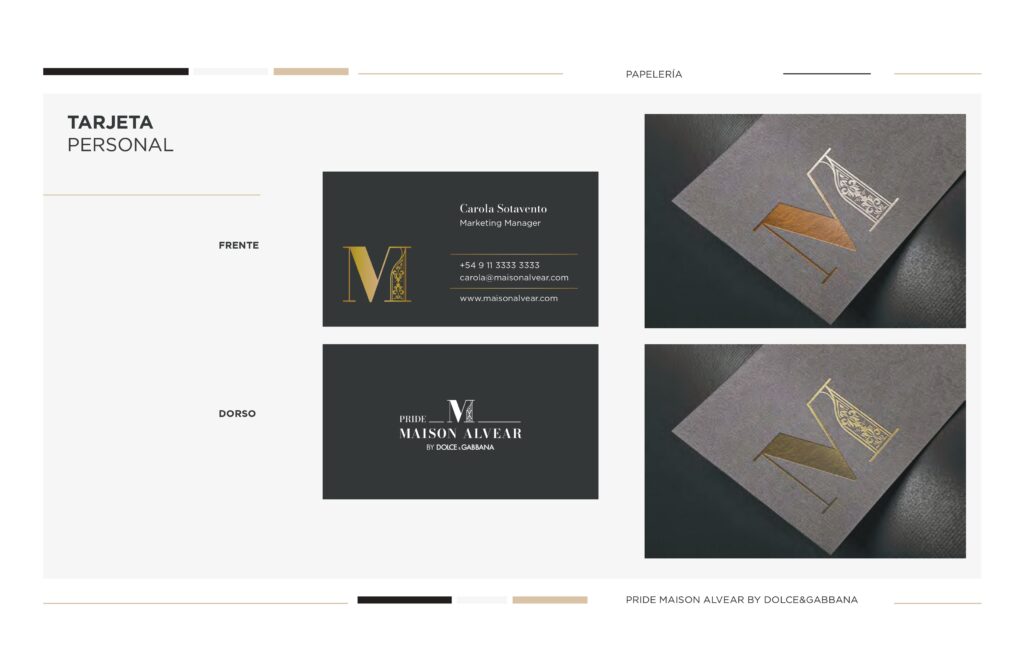 PRIDE MAISON ALVEAR diseño de identidad 8 Pride Maison Alvear BY DG Manual Identidad page 0032